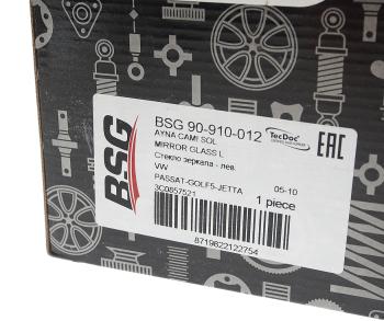 1 469 р. Элемент зеркальный VW Golf (09-13),Jetta (05-11),Passat (09-11) левый BSG BSG bsg90910012 BSG bsg90910012  с доставкой в г. Керчь. Увеличить фотографию 4