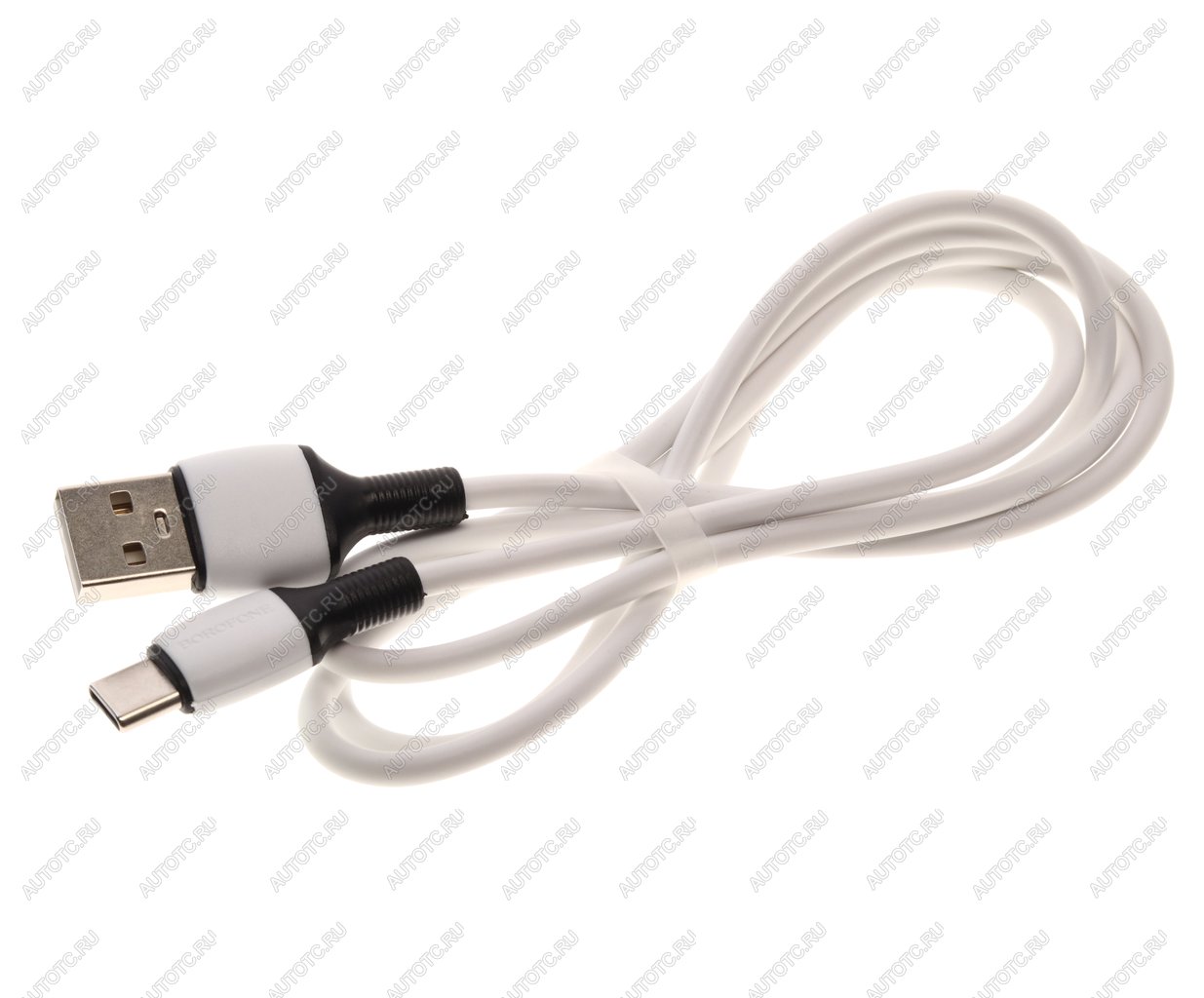 97 р. Кабель USB Type C 1м BOROFONE BOROFONE bx84 белый BOROFONE bx84 белый  с доставкой в г. Керчь