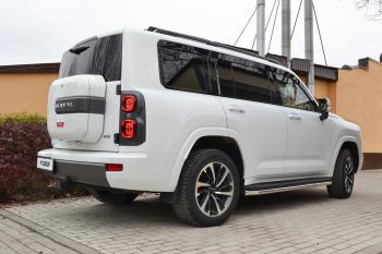 15 799 р. Защита порогов PT GROUP с окантовкой Ø51мм (НПС) HAVAL H9 2024- Haval H9 (2024-2025)  с доставкой в г. Керчь. Увеличить фотографию 5