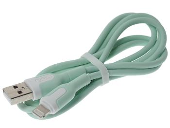 112 р. Кабель USB Type C 1м зеленый XO XO nb212 green  с доставкой в г. Керчь. Увеличить фотографию 1