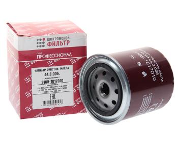 389 р. Фильтр масляный ГАЗ-3110,3302 (дв.ЗМЗ-406) Специалист КОСТРОМСКОЙ ФИЛЬТР КП Автофильтр 3105-1017010  с доставкой в г. Керчь. Увеличить фотографию 1