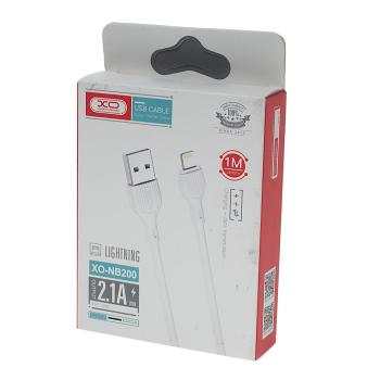200 р. Кабель micro USB 2м белый XO XO nb200 white  с доставкой в г. Керчь. Увеличить фотографию 2