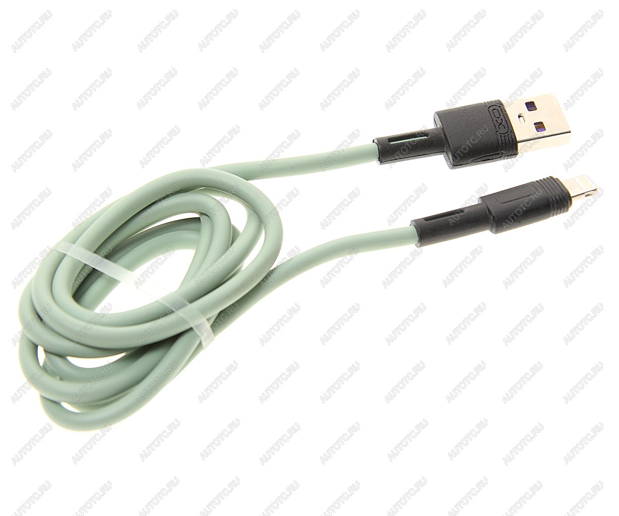 329 р. Кабель USB Type C 1м зеленый XO XO nb-q166 green  с доставкой в г. Керчь