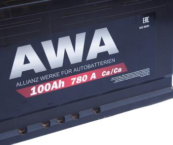 12 899 р. Аккумулятор AWA PRO 100Ач AWA 6ст100(1)  с доставкой в г. Керчь. Увеличить фотографию 3