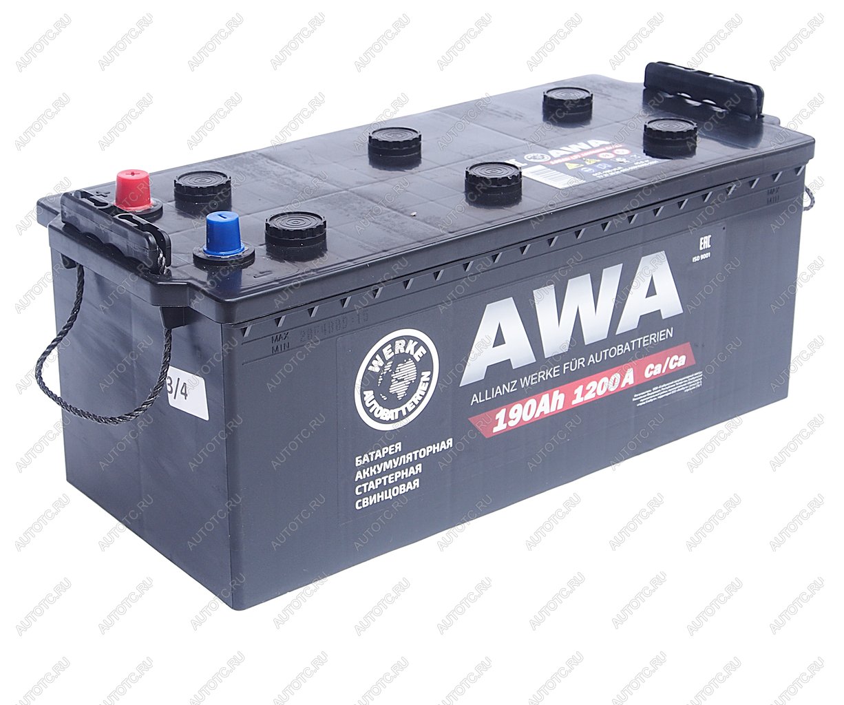 20 999 р. Аккумулятор AWA PRO 190Ач обратная полярность AWA 6ст190(3)  с доставкой в г. Керчь