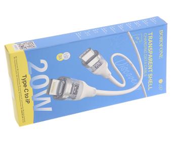 379 р. Кабель USB Type C-USB Type C 1м BOROFONE BOROFONE bu37 white  с доставкой в г. Керчь. Увеличить фотографию 2