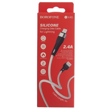 205 р. Кабель micro USB 1м белый BOROFONE BOROFONE bx46 white  с доставкой в г. Керчь. Увеличить фотографию 2