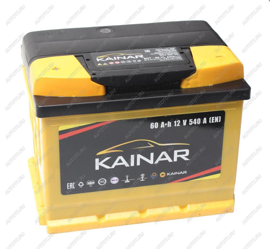 7 199 р. Аккумулятор KAINAR 60Ач KAINAR 6ст60(1)  с доставкой в г. Керчь