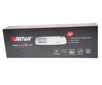 15 699 р. Видеорегистратор с радар-детектором в зеркале GPS ARTWAY ARTWAY md-163  с доставкой в г. Керчь. Увеличить фотографию 5