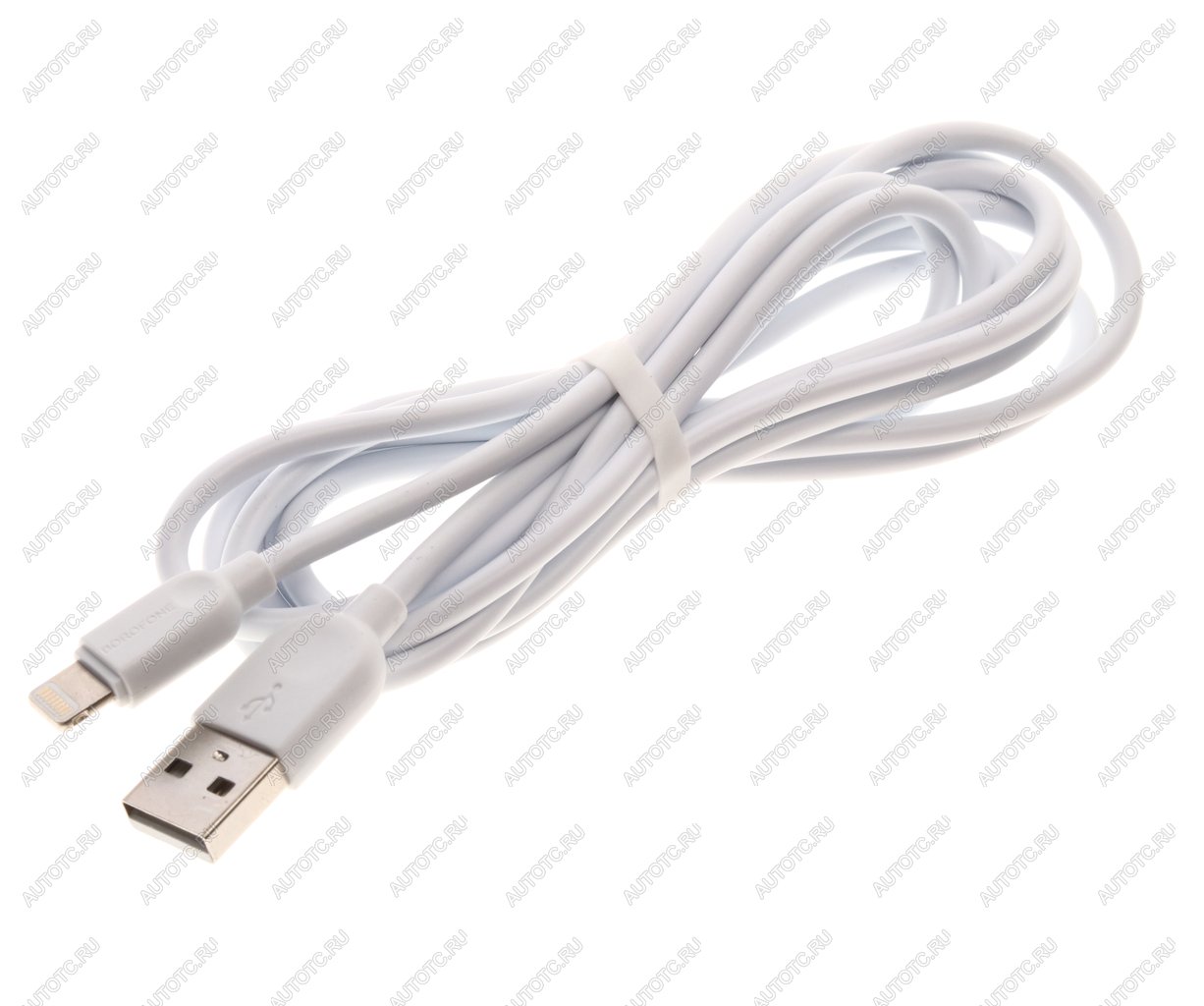 123 р. Кабель USB Type C 1м BOROFONE BOROFONE bx14 белый  с доставкой в г. Керчь