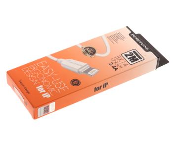 123 р. Кабель USB Type C 1м BOROFONE BOROFONE bx14 белый  с доставкой в г. Керчь. Увеличить фотографию 3