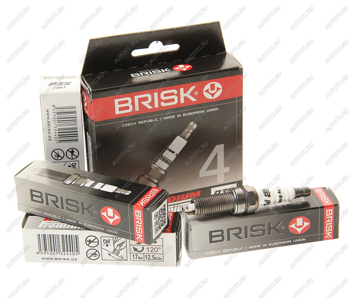 989 р. Свеча зажигания ГАЗель Next дв.А-274 BRISK QR15LIR-1 IRIDIUM Premium BRISK qr15lir-1  с доставкой в г. Керчь