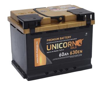 Аккумулятор UNICORN Red EFB 60Ач обратная полярность UNICORN 6ст60(0)