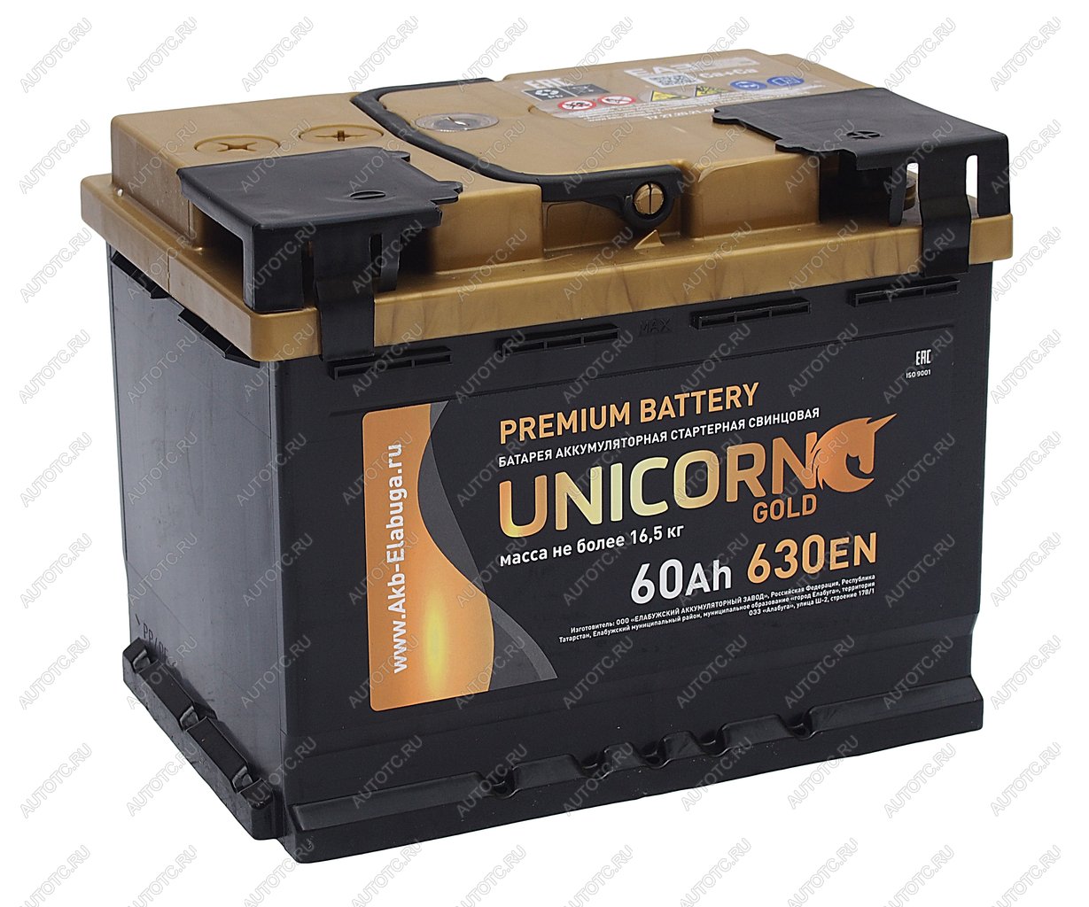 8 999 р. Аккумулятор UNICORN Red EFB 60Ач обратная полярность UNICORN 6ст60(0)  с доставкой в г. Керчь