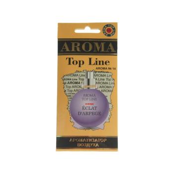 Ароматизатор подвесной пластина (№14 Lanvin Eclat DArpege) TOP LINE TOP LINE №14 lanvin eclat darpege