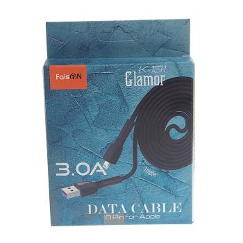 114 р. Кабель micro USB 1м FAISON FAISON k-131 glamor black  с доставкой в г. Керчь. Увеличить фотографию 2