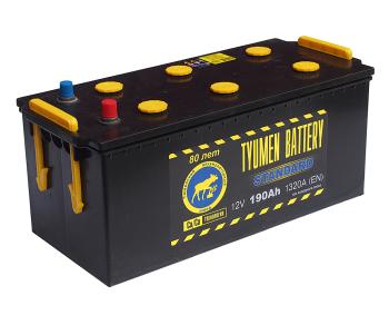 21 899 р. Аккумулятор TYUMEN BATTERY STANDART 190Ач под болт TYMEN BATTERY 6ст190(4)  с доставкой в г. Керчь. Увеличить фотографию 1