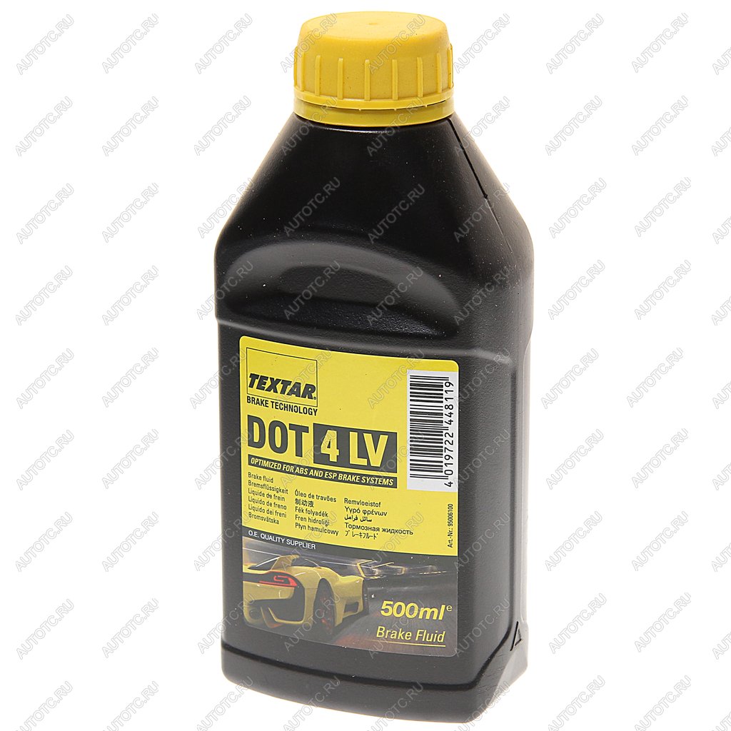 789 р. Жидкость тормозная DOT-4 0.5л TEXTAR TEXTAR 95006100  с доставкой в г. Керчь