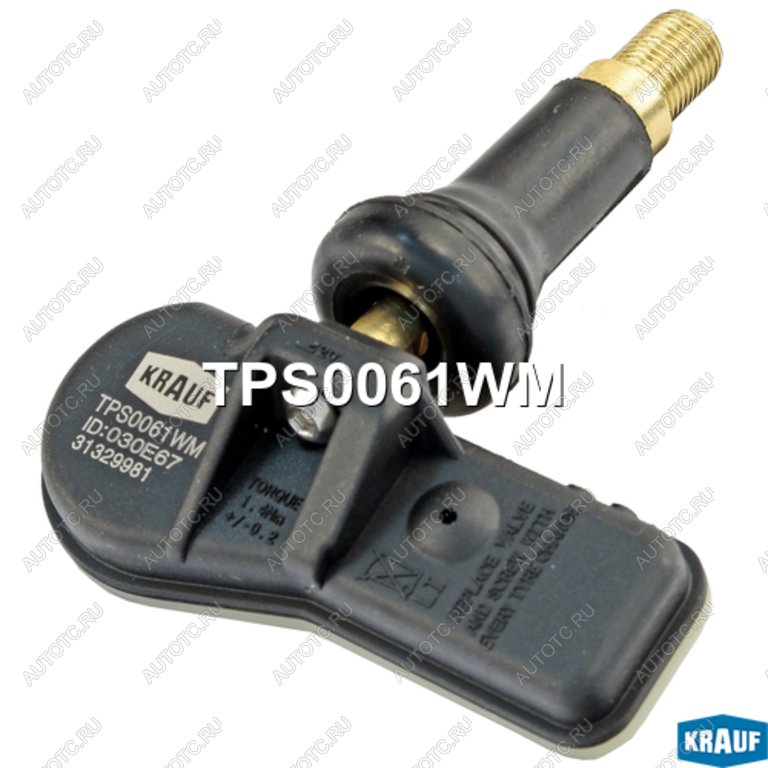 1 399 р. Датчик давления в шине KIA Stinger KRAUF KRAUF tps0061wm  с доставкой в г. Керчь