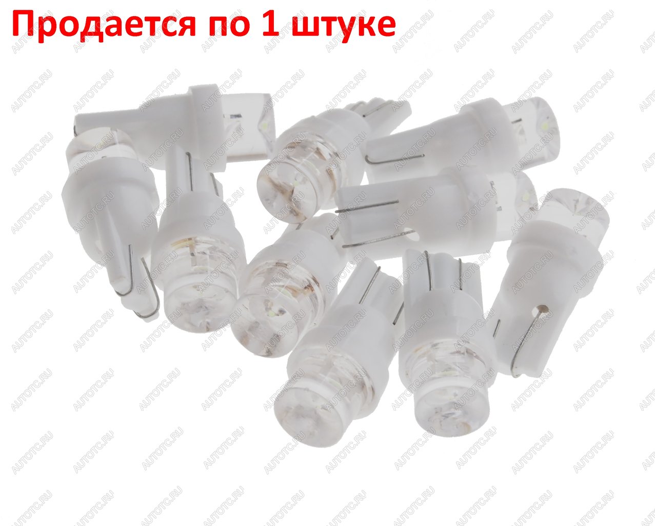 12 р. Лампа светодиодная 12V W5W T10 W2.1x9.5d 1 LED CONE White MEGA ELECTRIC MEGA ELECTRIC 050312w  с доставкой в г. Керчь