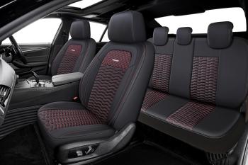 5 299 р. Авточехлы универсальные экокожа черно-красные (11 предм.) Lord PREMIER PREMIER lod1020  с доставкой в г. Керчь. Увеличить фотографию 1