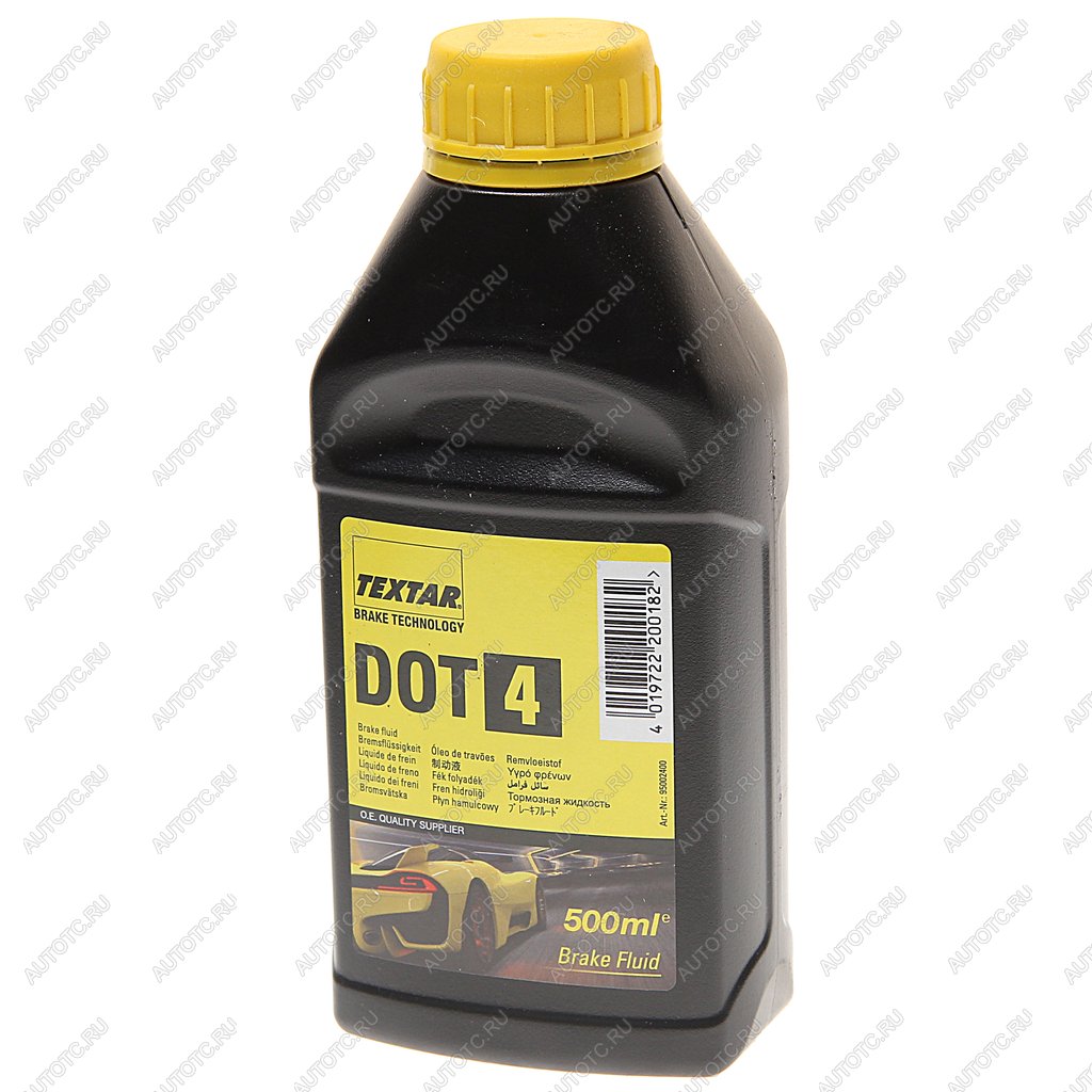 569 р. Жидкость тормозная DOT-4 0.5л TEXTAR TEXTAR 95002400  с доставкой в г. Керчь