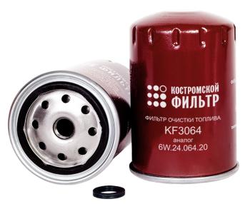 619 р. Фильтр топливный КАМАЗ ЕВРО-2,4,5 тонкой очистки Специалист КОСТРОМСКОЙ ФИЛЬТР КП Автофильтр kf3064 sp  с доставкой в г. Керчь. Увеличить фотографию 2