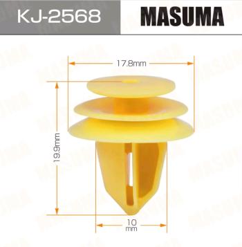 16 р. Клипса NISSAN INFINITI MASUMA MASUMA kj-2568  с доставкой в г. Керчь. Увеличить фотографию 1