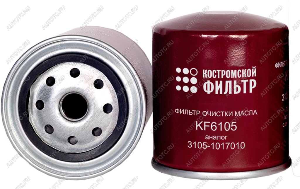419 р. Фильтр масляный ГАЗ-3110,3302 (дв.ЗМЗ-406) Специалист КОСТРОМСКОЙ ФИЛЬТР КП Автофильтр kf6105 sp  с доставкой в г. Керчь