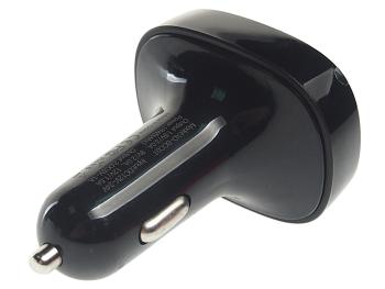 1 349 р. Устройство зарядное в прикуриватель с трансмиттером (bluetooth,hands free) черное XO XO bcc03 black  с доставкой в г. Керчь. Увеличить фотографию 2