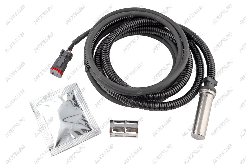 4 849 р. Датчик АБС SCANIA задний прямой L=3490мм (смазка и втулка) TE PARTS TE PARTS 10329872  с доставкой в г. Керчь