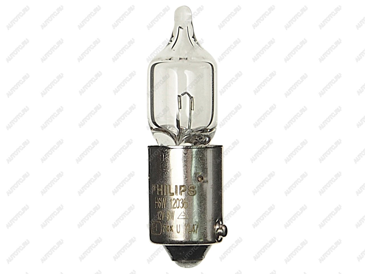 299 р. Лампа 12V H6W BAX9s PHILIPS PHILIPS 12036cp  с доставкой в г. Керчь