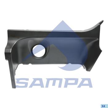 799 р. Подножка SCANIA 6,R series верхняя левая SAMPA SAMPA 18400368n  с доставкой в г. Керчь. Увеличить фотографию 1