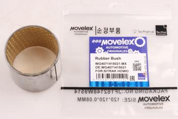389 р. Втулка SITRAK HOWO шкворня верхняя (мост VGD71) MOVELEX MOVELEX wg4071415021-mx  с доставкой в г. Керчь. Увеличить фотографию 1