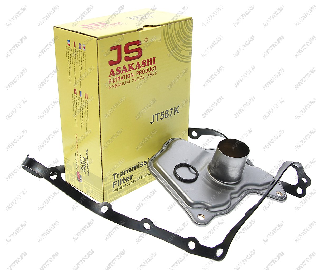 4 999 р. Фильтр масляный АКПП NISSAN Juke (11-) (с прокладкой) JS ASAKASHI JS ASAKASHI jt587k  с доставкой в г. Керчь