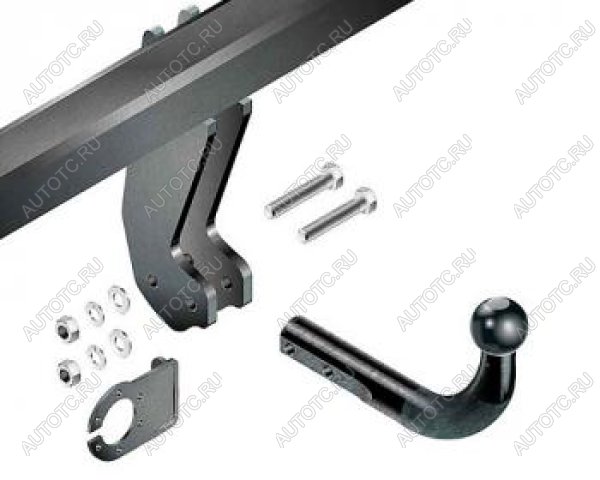 8 649 р. Фаркоп (крепление шара на двух болтах) Motodor Skoda Yeti (2013-2018) (оцинкованный, шар A (F20))  с доставкой в г. Керчь