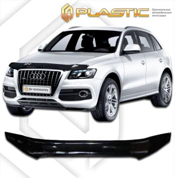 2 299 р. Дефлектор капотаClassic черныйAudiQ5 2008–2012  2010010103392  с доставкой в г. Керчь. Увеличить фотографию 1