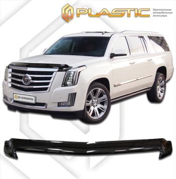 2 299 р. Дефлектор капотаClassic черныйCadillacEscalade ESV2014–2021   2010010111113  с доставкой в г. Керчь. Увеличить фотографию 1