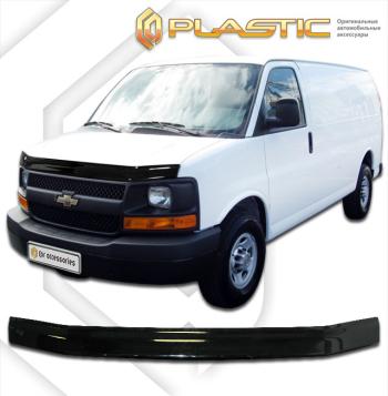 2 099 р. Дефлектор капотаClassic черныйChevroletExpress 2002–н.в.  2010010108472  с доставкой в г. Керчь. Увеличить фотографию 1
