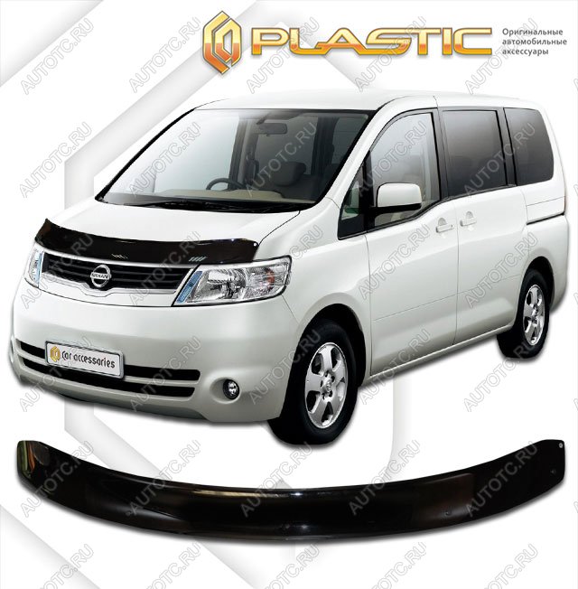 1 999 р. Дефлектор капотаClassic черныйNissanSerena 2005-2010C25, NC25, CC25, CNC  2010010105310  с доставкой в г. Керчь