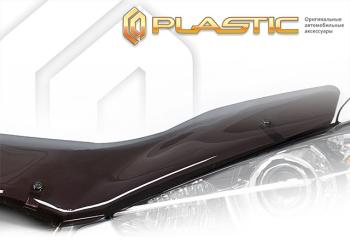 Дефлектор капота Classic полупрозрачный CA Plastic на Honda CR-V VI поколение, джип/suv 5 дв.  2022 - н.в.