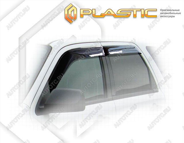 2 099 р. Ветровики дверейClassic полупрозрачныйFordEscape 2008-2012Американская версияChrome molding=120,  2010030305615  с доставкой в г. Керчь