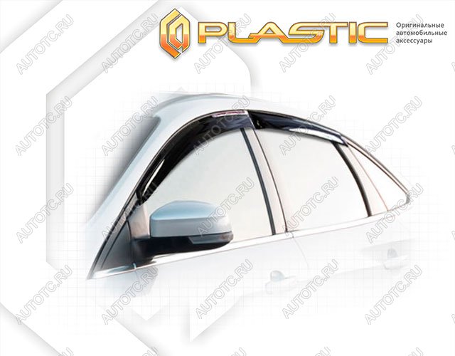 1 999 р. Ветровики дверейClassic полупрозрачныйFordFocus 3 седан2015–н.в. Chrome molding=120,  2010030311470  с доставкой в г. Керчь