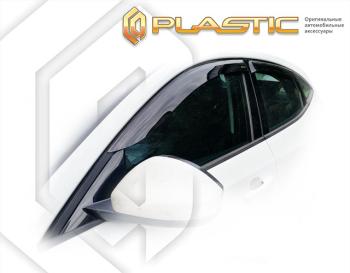 1 999 р. Ветровики дверейClassic полупрозрачныйJaguar E-Pace 2017-н.в.Chrome molding=120,  2010030314204  с доставкой в г. Керчь. Увеличить фотографию 1