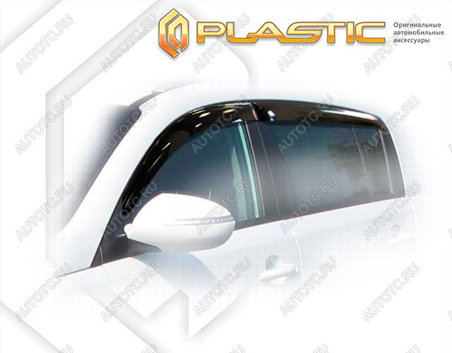 2 199 р. Ветровики дверейClassic полупрозрачныйKiaSportage 2011–2015Chrome molding=120,  2010030305479  с доставкой в г. Керчь