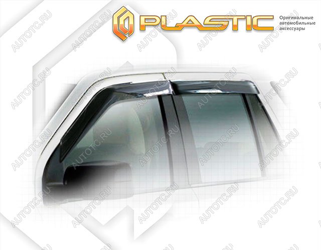 2 199 р. Ветровики дверейClassic полупрозрачныйLand RoverFreelander II2006–2012  2010030302966  с доставкой в г. Керчь