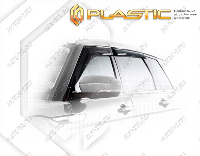 2 099 р. Ветровики дверейClassic полупрозрачныйLand RoverRange Rover Evoque 5 Door2011-2018  2010030306247  с доставкой в г. Керчь