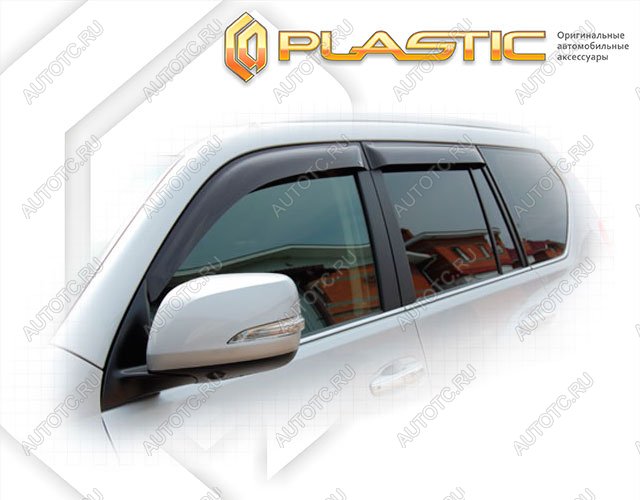 2 299 р. Ветровики дверейClassic полупрозрачныйLexusGX 4602010–2013Chrome molding=120,  2010030305578  с доставкой в г. Керчь