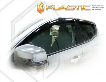 2 199 р. Ветровики дверейClassic полупрозрачныйMitsubishiL200 2019-н.в.KKKLChrome molding=120,  2010030314532  с доставкой в г. Керчь. Увеличить фотографию 1