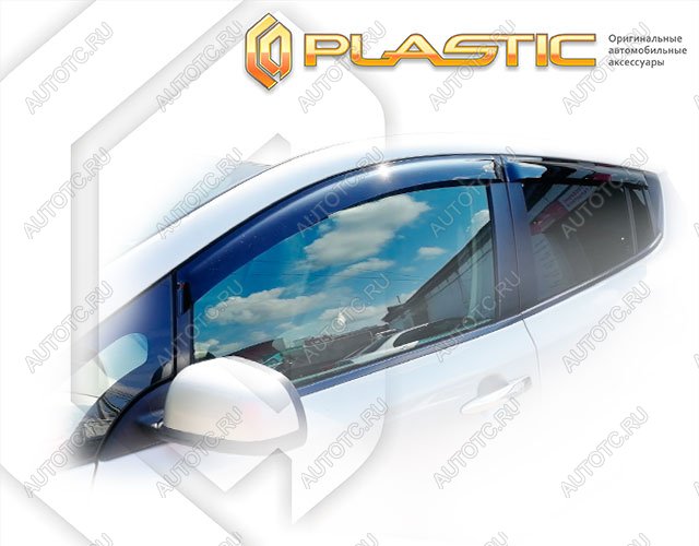 2 099 р. Ветровики дверейClassic полупрозрачныйNissanLeaf 2009-2017AZE0, ZEO  2010030314136  с доставкой в г. Керчь